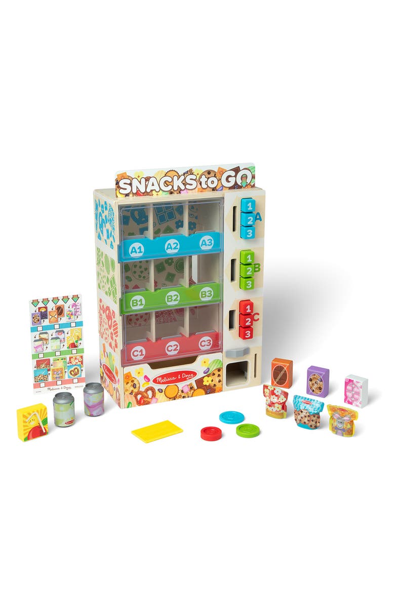 Melissa & Doug Sort, Stock & Select Wooden Vending Machine Playset, Alternate, color, 