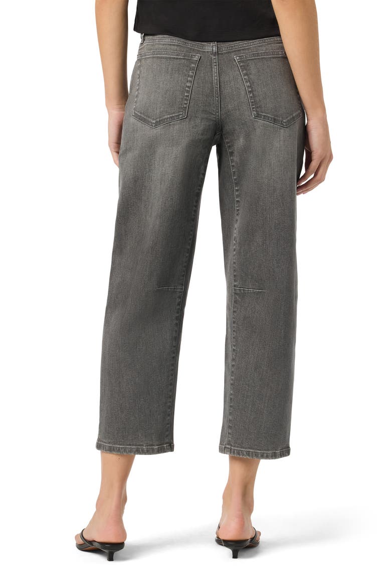 High Waist Crop Barrel Leg Jeans, Alternate, color, MAYA