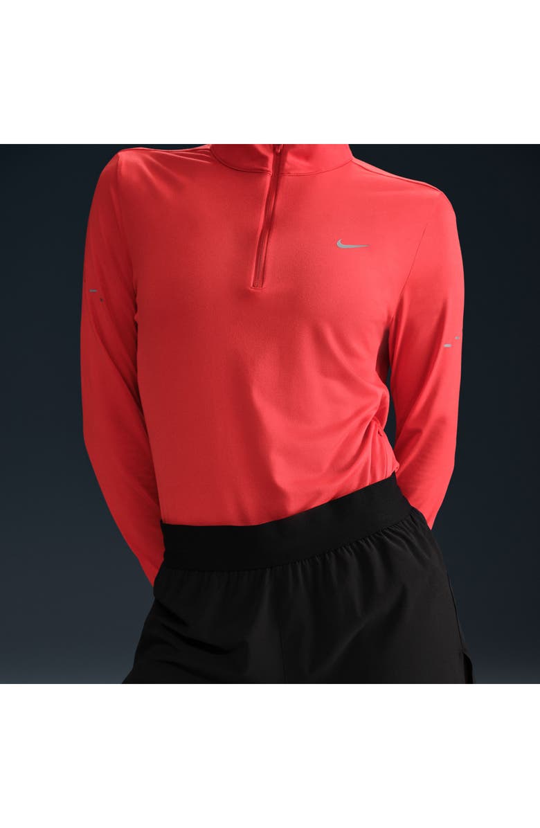 Nike Swift Dri-FIT Mid-Rise Brief-Lined Running Shorts, Alternate, color, 010 Black/Reflective Silv