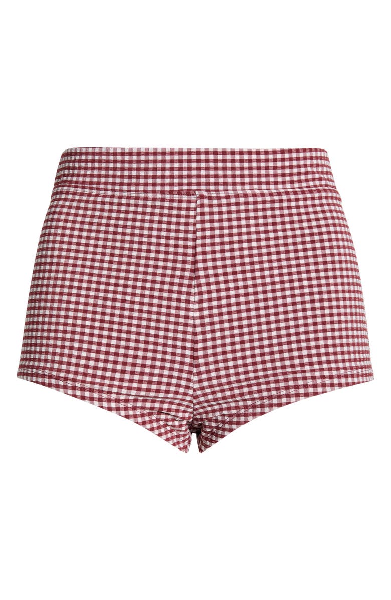 Kulani Kinis Retro Cheeky Swim Shorts, Alternate, color, Coco Kisses