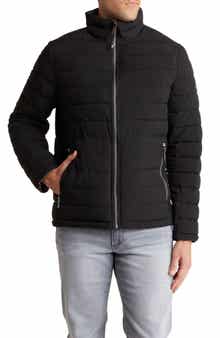 Nautica Water Resistant Reversible Puffer Jacket