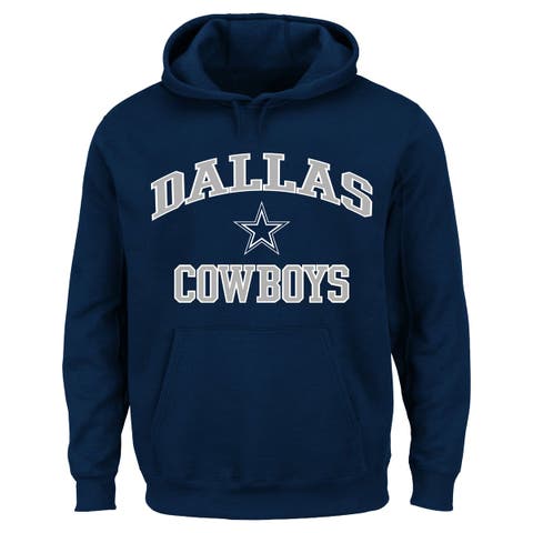 Men's Fanatics  Navy Dallas Cowboys Big & Tall Heart & Soul Hoodie