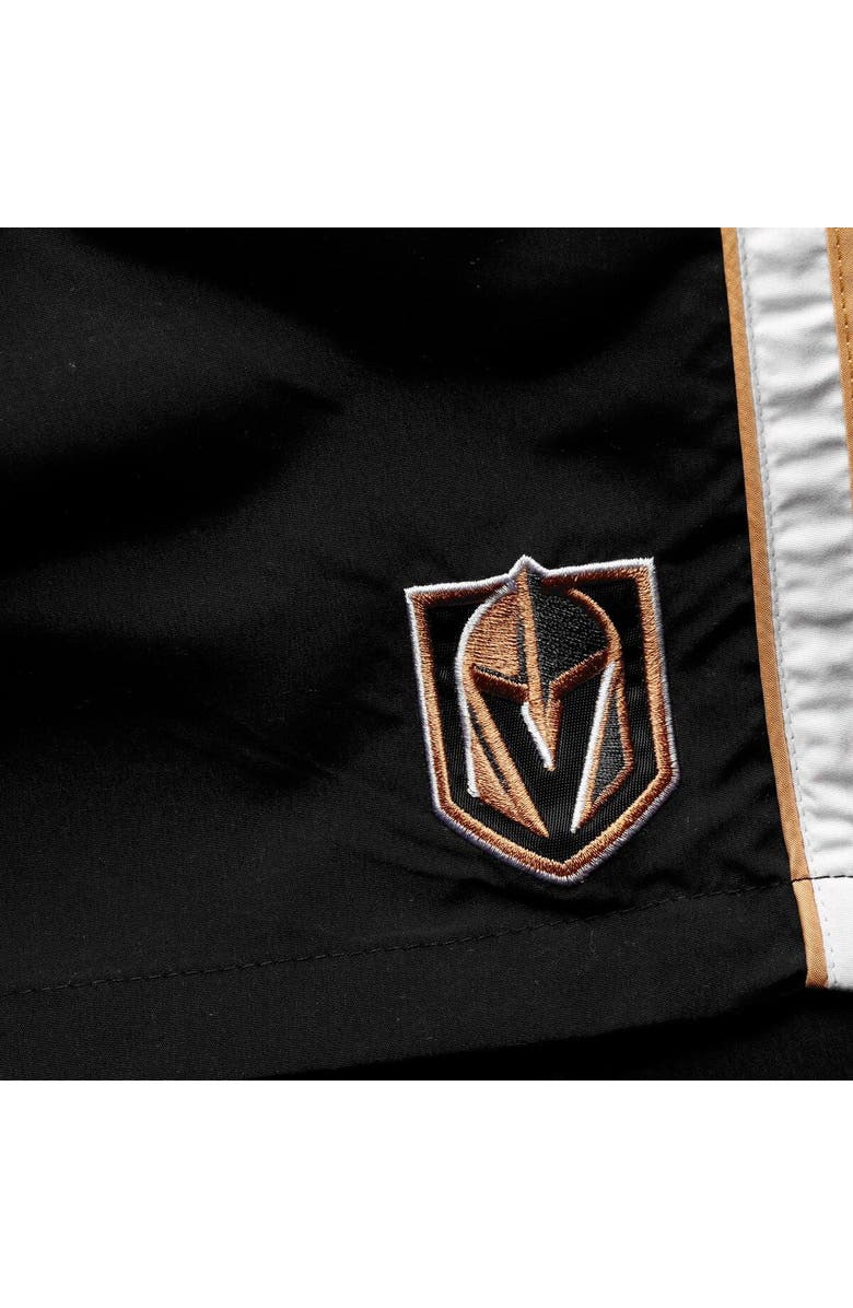 G-III SPORTS BY CARL BANKS Men's G-III Sports by Carl Banks Black Vegas Golden Knights Sand Beach Swim Shorts, Alternate, color, 