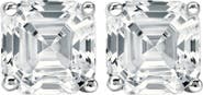Bliss Diamond 3.00Ct Asscher Cut Diamond Studs 14k Gold Lab Grown Earrings