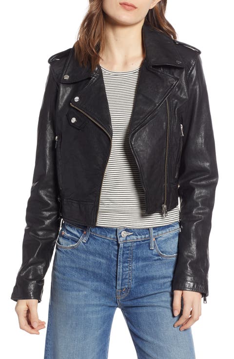 Crop Biker Jacket