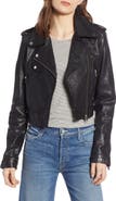 LAMARQUE Crop Biker Jacket