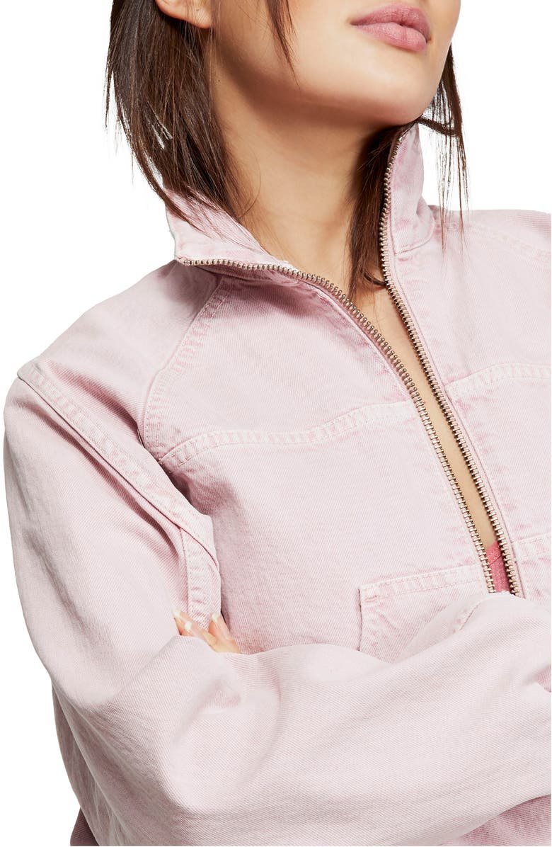 BDG Urban Outfitters Blaze Twill Crop Jacket, Alternate, color,