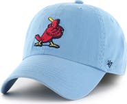 '47 Men's '47 Light Blue St. Louis Cardinals Cooperstown Collection Franchise Fitted Hat