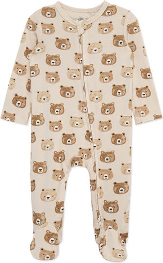 Happy Bears Stretch Viscose Footie