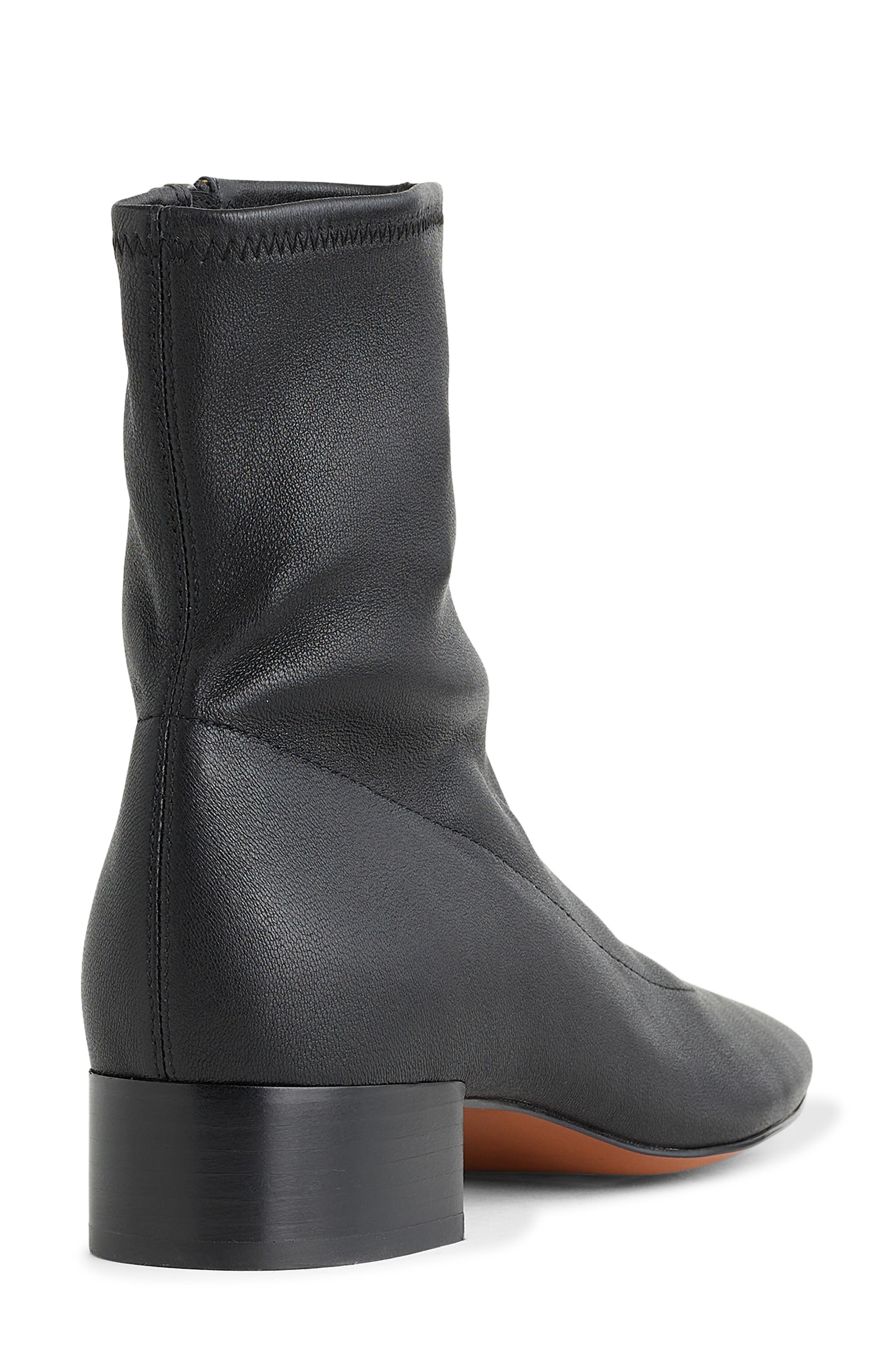 The Paisley Ankle Boot, Alternate, color, TRUE BLACK