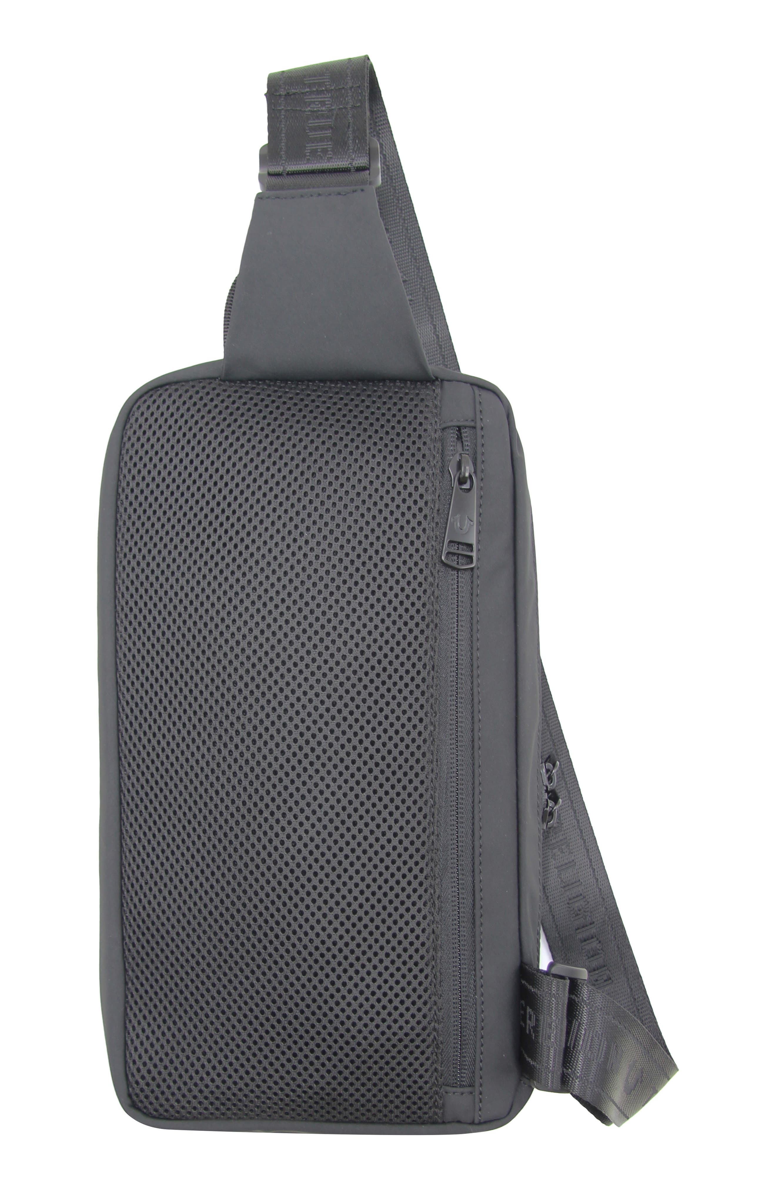 True Religion Portnoy Sling Crossbody Bag, Alternate, color, Black