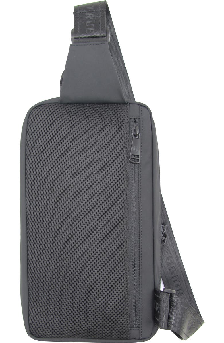 True Religion Portnoy Sling Crossbody Bag, Alternate, color, Black