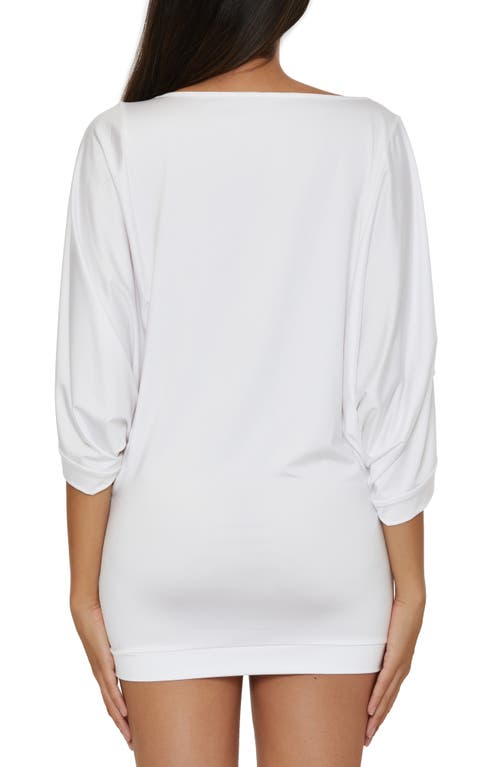 Trina Turk Classic Cover-up Tunic In White