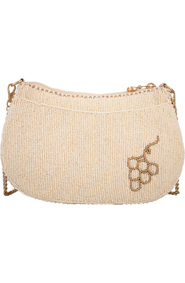 Mary Frances Accessories Grape Escape Crossbody Handbag, Alternate, color, Ivory