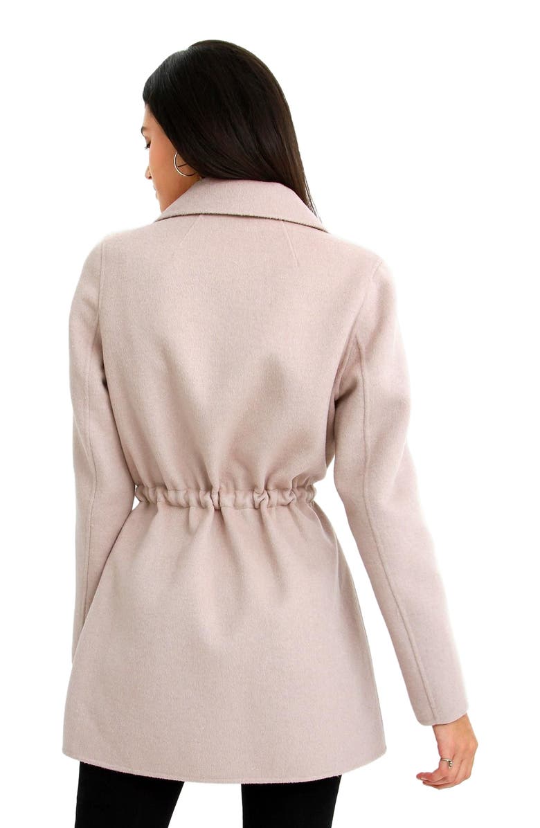 Belle & Bloom Electric Feel Drawstring Coat, Alternate, color, Sand