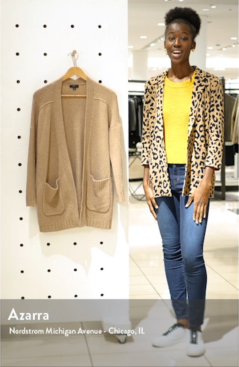 Supersoft Yarn Open Cardigan, sales video thumbnail