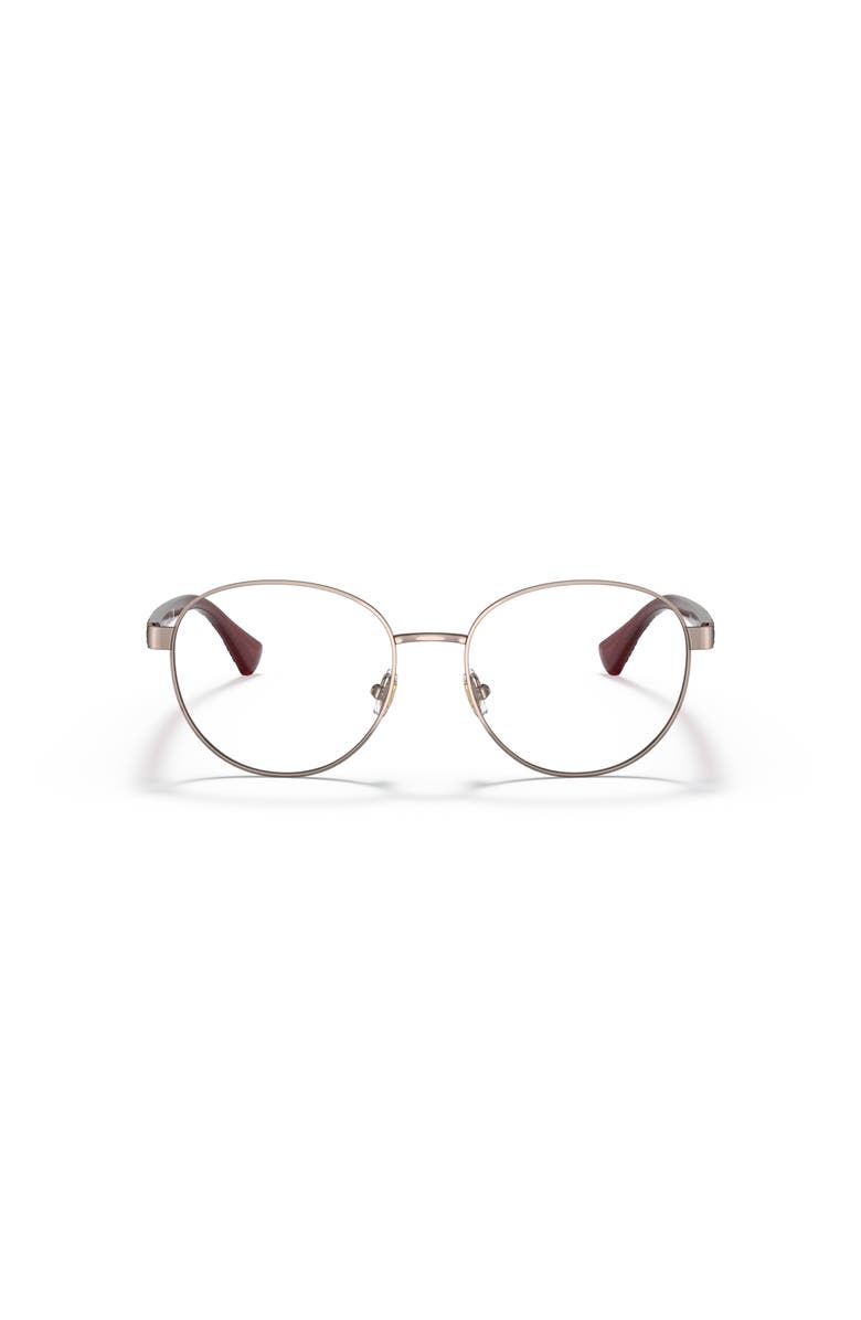 RALPH 53mm Round optical glasses, Alternate, color, Brown