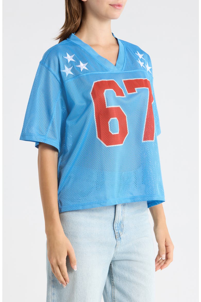 67 Star Graphic Mesh Jersey, Alternate, color, BLUE