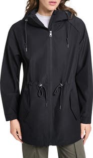 Levi's Water Resistant Hooded Rain Jacket