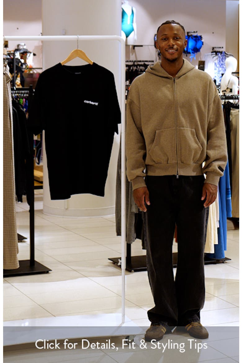Archive Lines Organic Cotton Graphic T-Shirt video