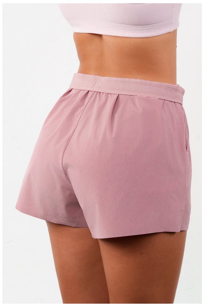 Breeze Pleat Short, Alternate, color, Peony