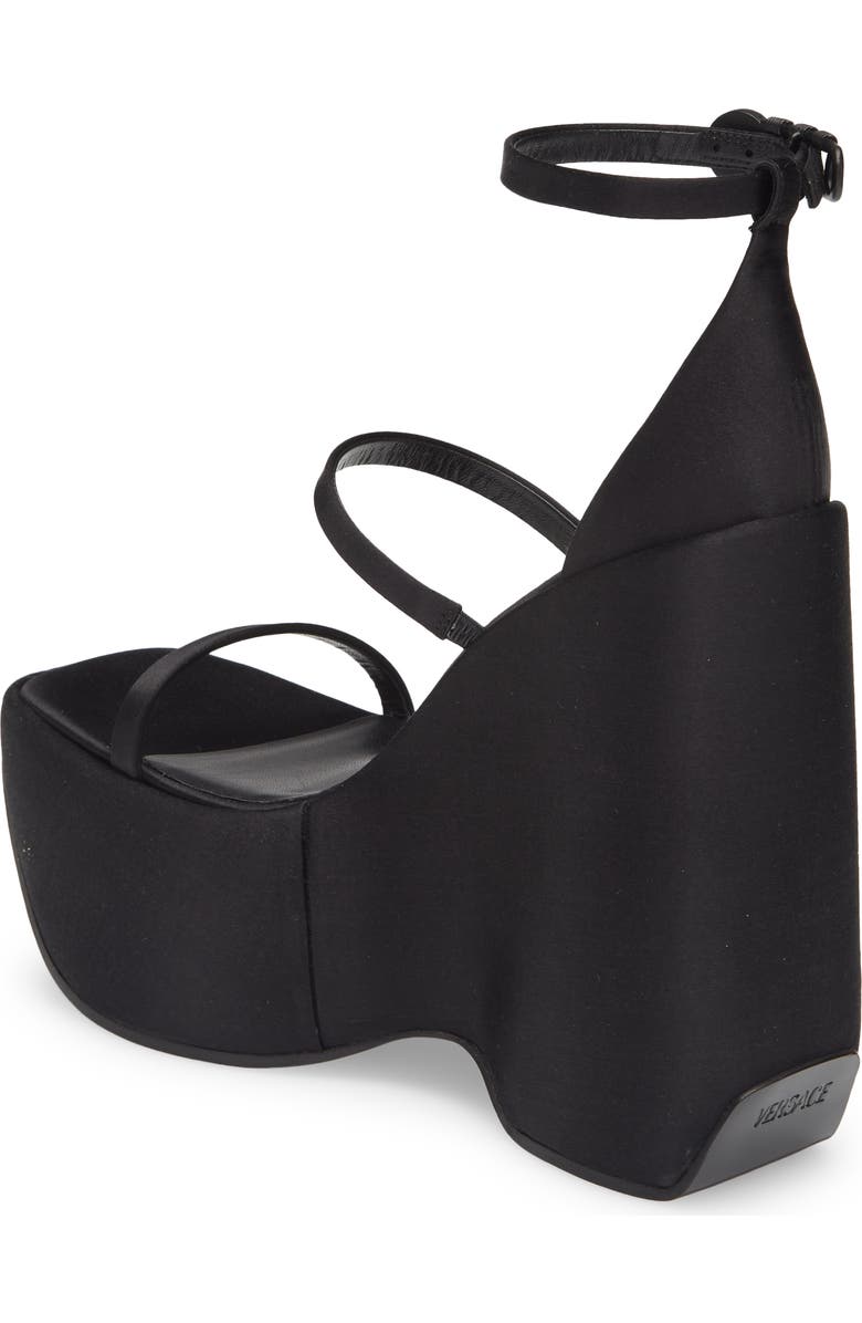 Versace Tri-Platform Sandal, Alternate, color,