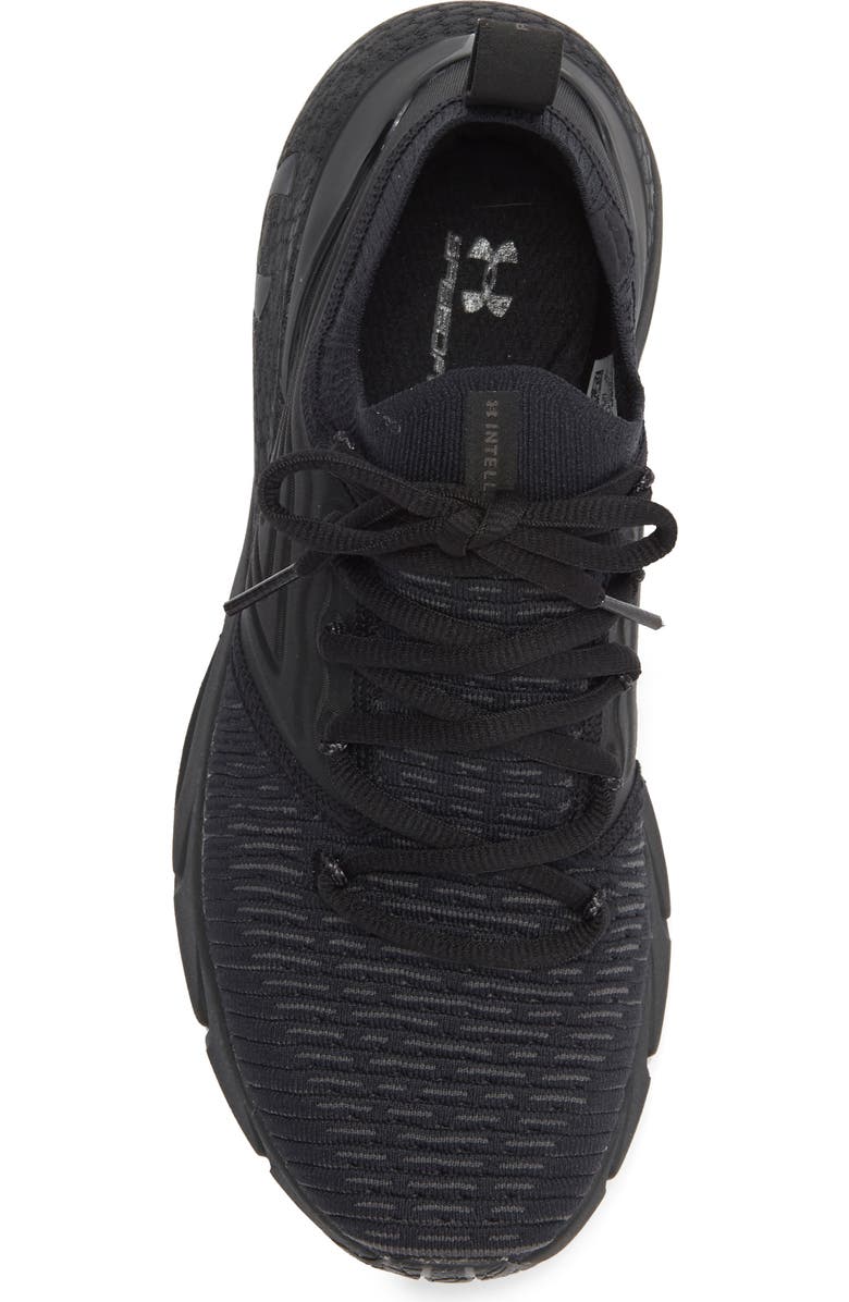 Under Armour Hovr Phantom 2 Running Shoe, Alternate, color, Black / Jet Gray / Black