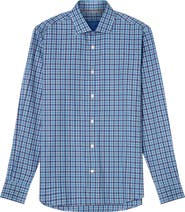 Robert Talbott Reynolds Ultra Light Weight Brushed Multi Check Shirt