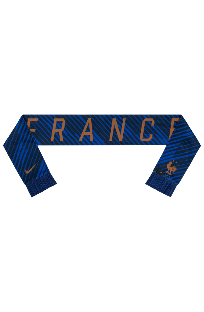 Nike France National Team Local Verbiage 2.0 Scarf, Main, color, Blue