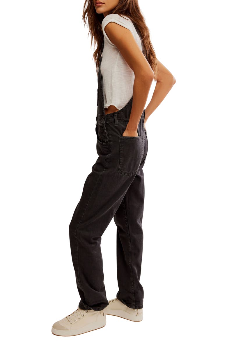 We the Free Ziggy Denim Overalls, Alternate, color, MINERAL BLACK