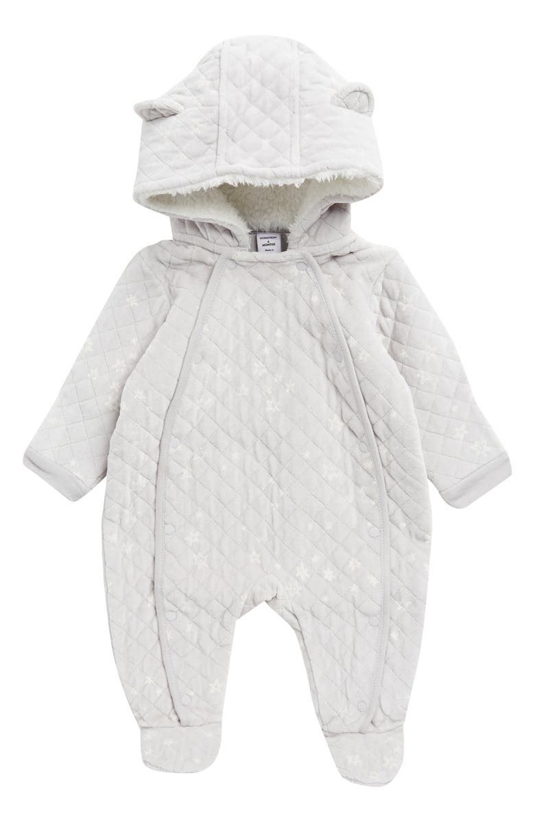 Nordstrom Baby Hooded Bunting, Main, color,