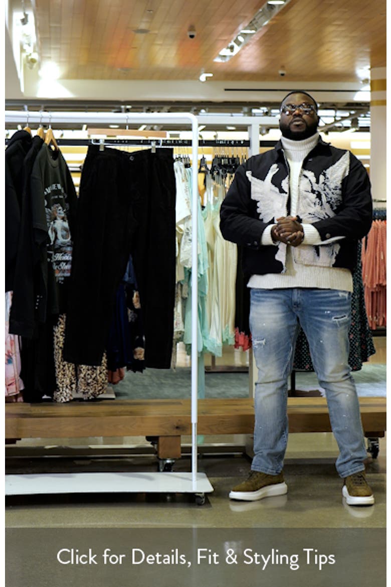Flat Front Tapered Cotton Corduroy Pants video