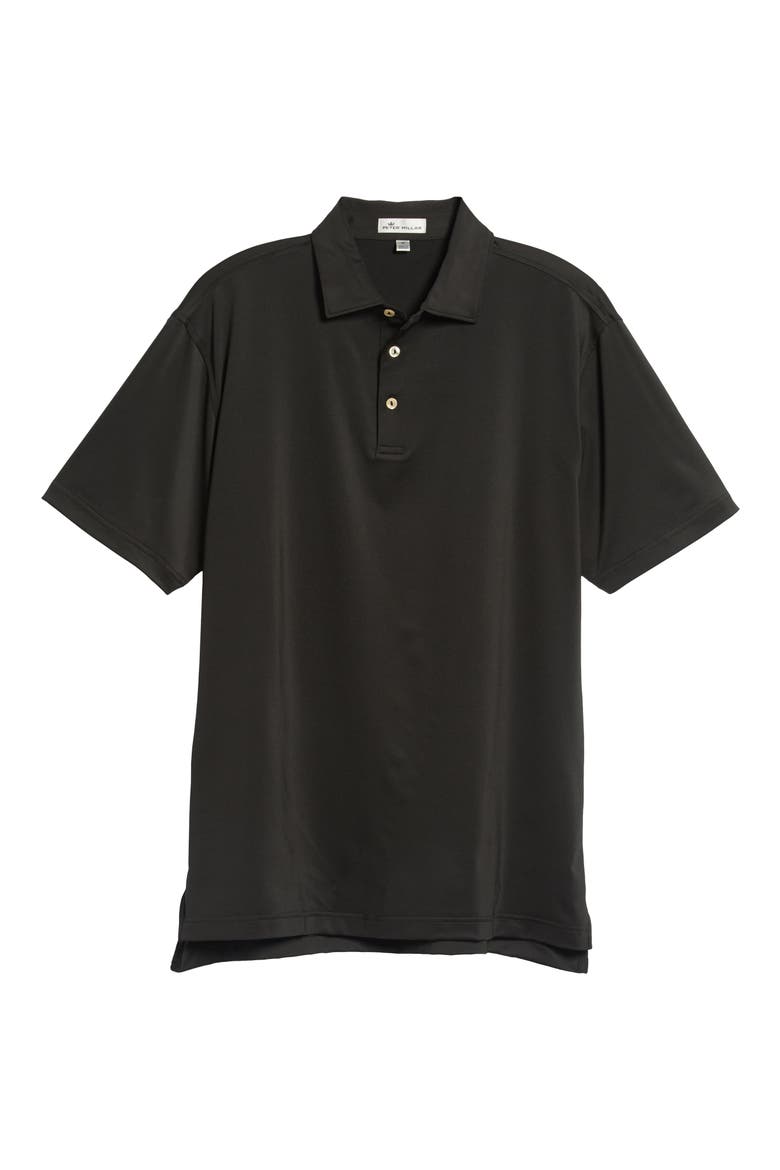 Sean Regular Fit Stretch Jersey Polo, Alternate, color, BLACK