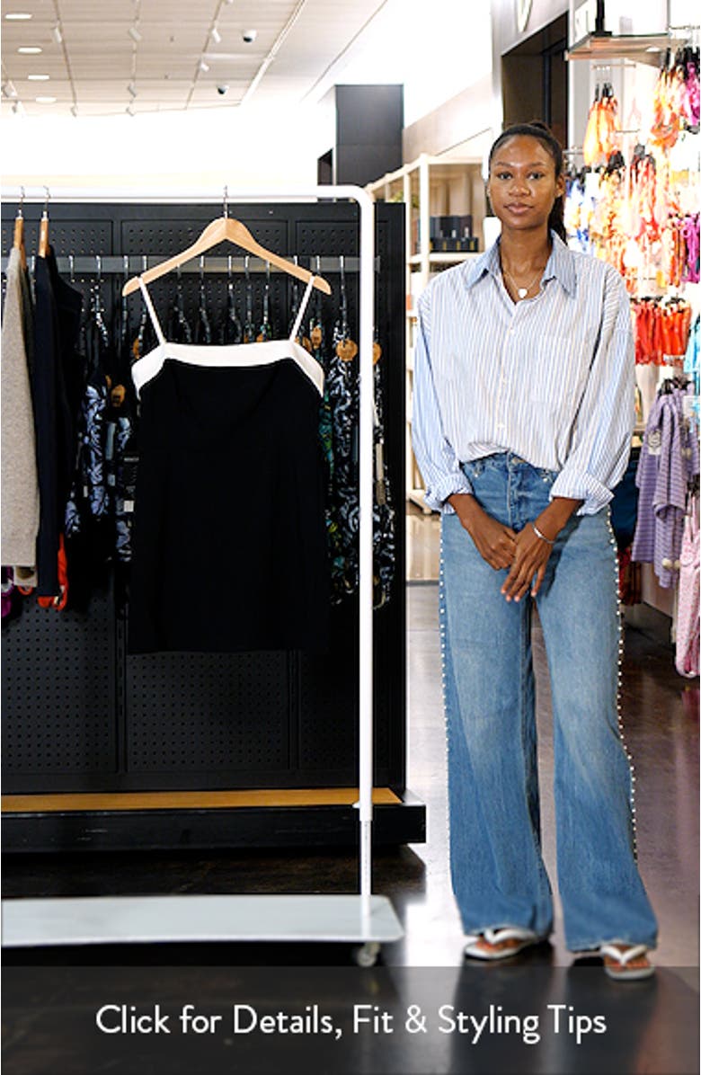 Azra Two-Tone Minidress, sales video thumbnail