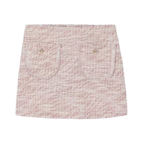 Mayoral Tweed Skort In Pink