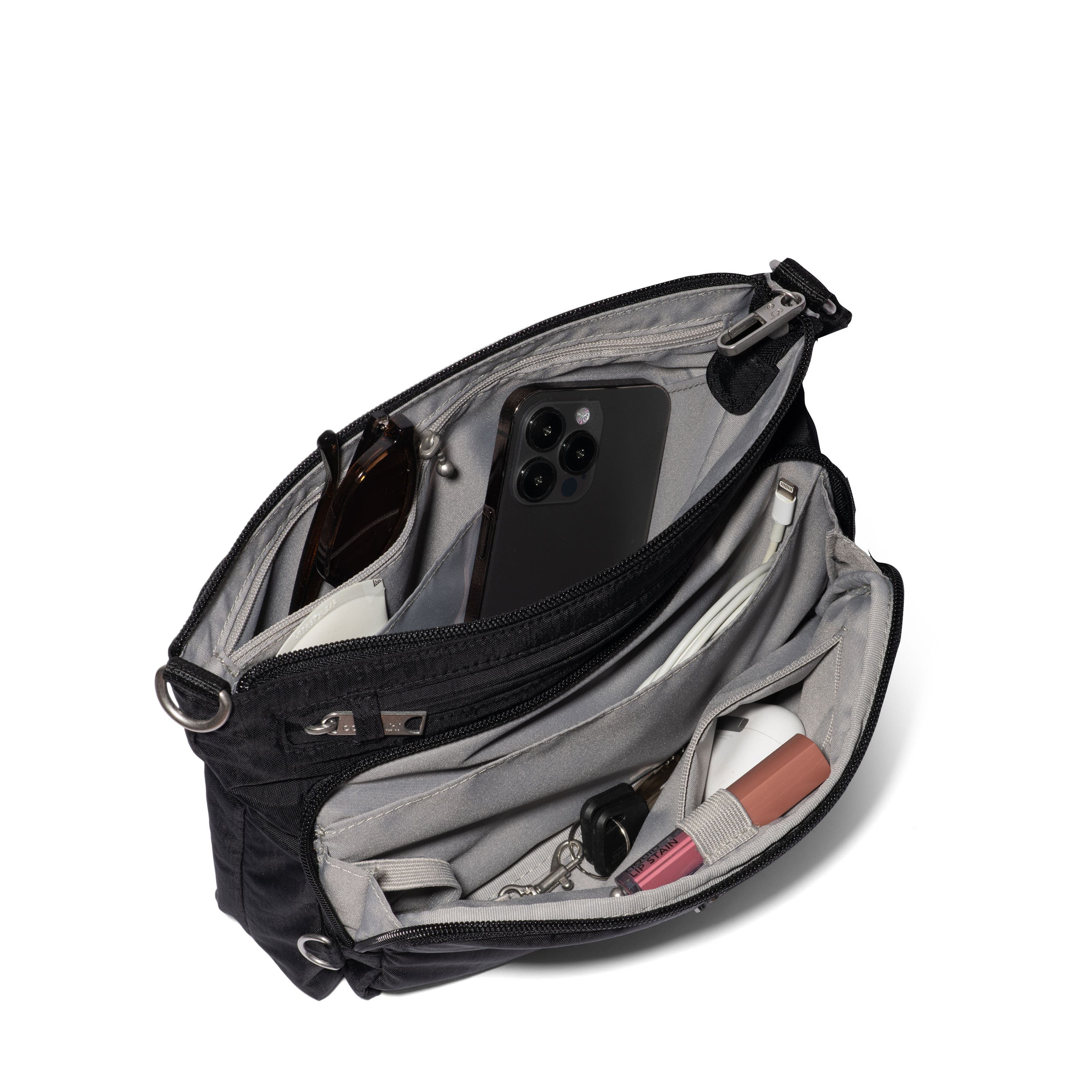 BAGGALLINI Securtex<sup>®</sup> Anti-Theft Keepsake Crossbody, Alternate, color, Black