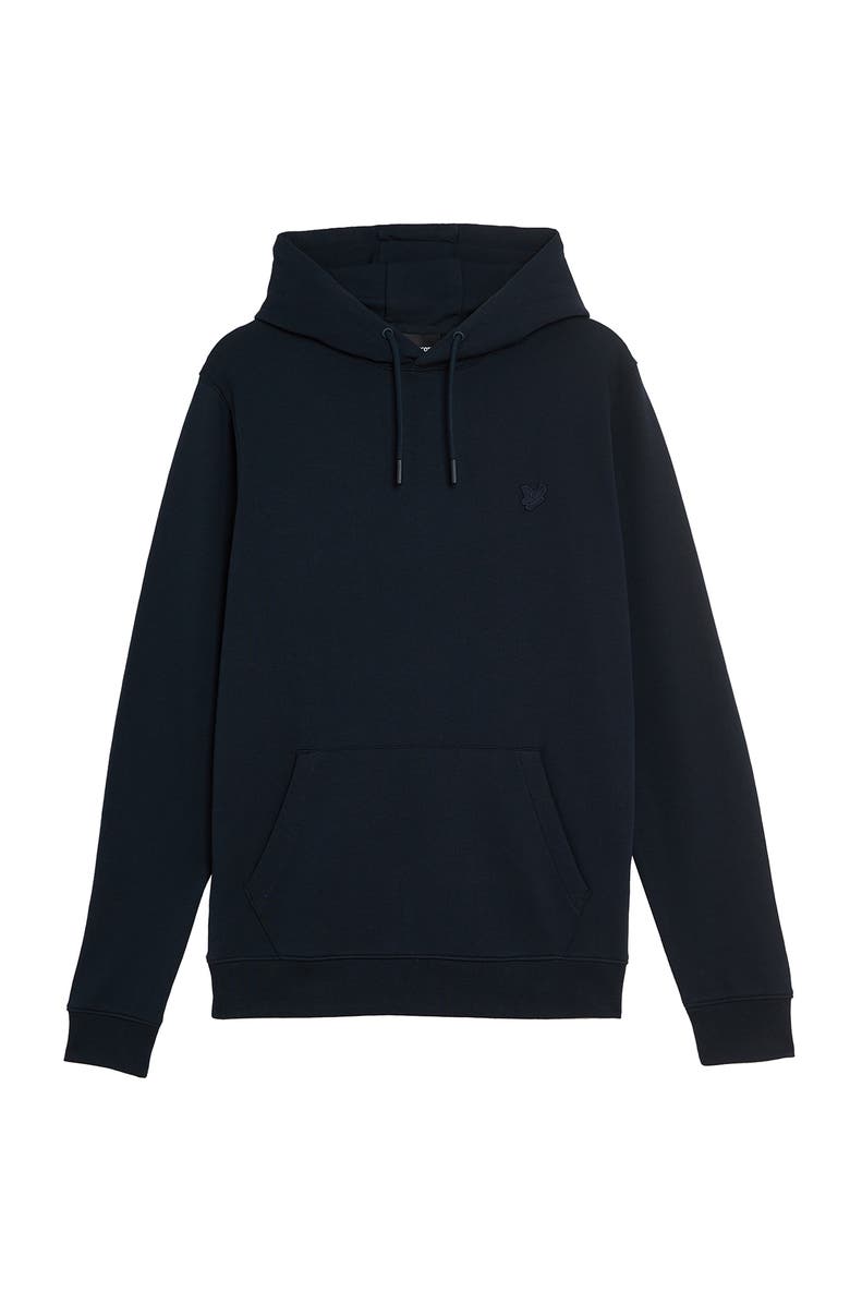 Lyle & Scott Superfine Cotton Loopback Hoodie, Alternate, color, Dark Navy