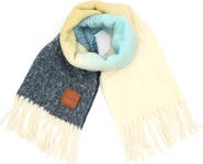 COACH Alpaca Blend Ombré Muff Scarf