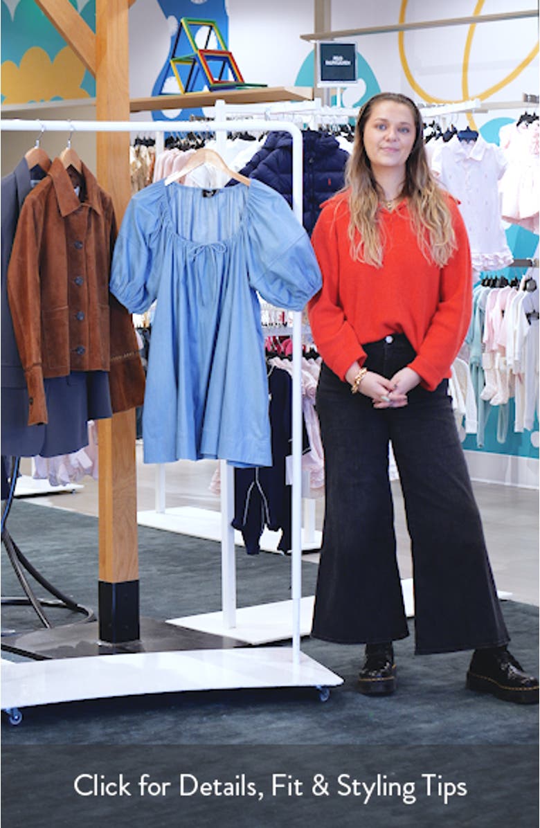 Annabella Denim Minidress, sales video thumbnail