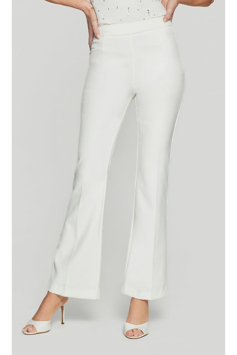 Nellie Crepe Pants, Main, color, white