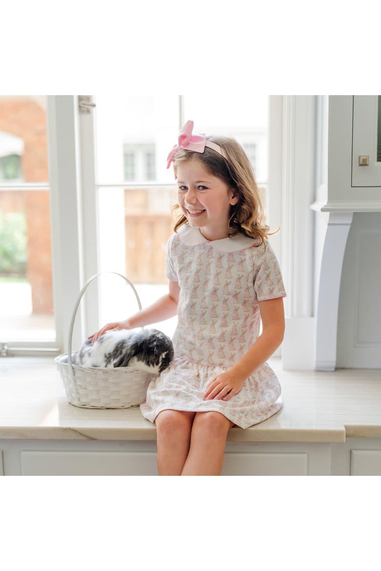 Libby Girls' Dress, Alternate, color, Easter Bunnies Pink