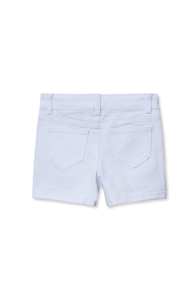 Lands' End Girls Twill 5 Pocket Shorts, Alternate, color, White