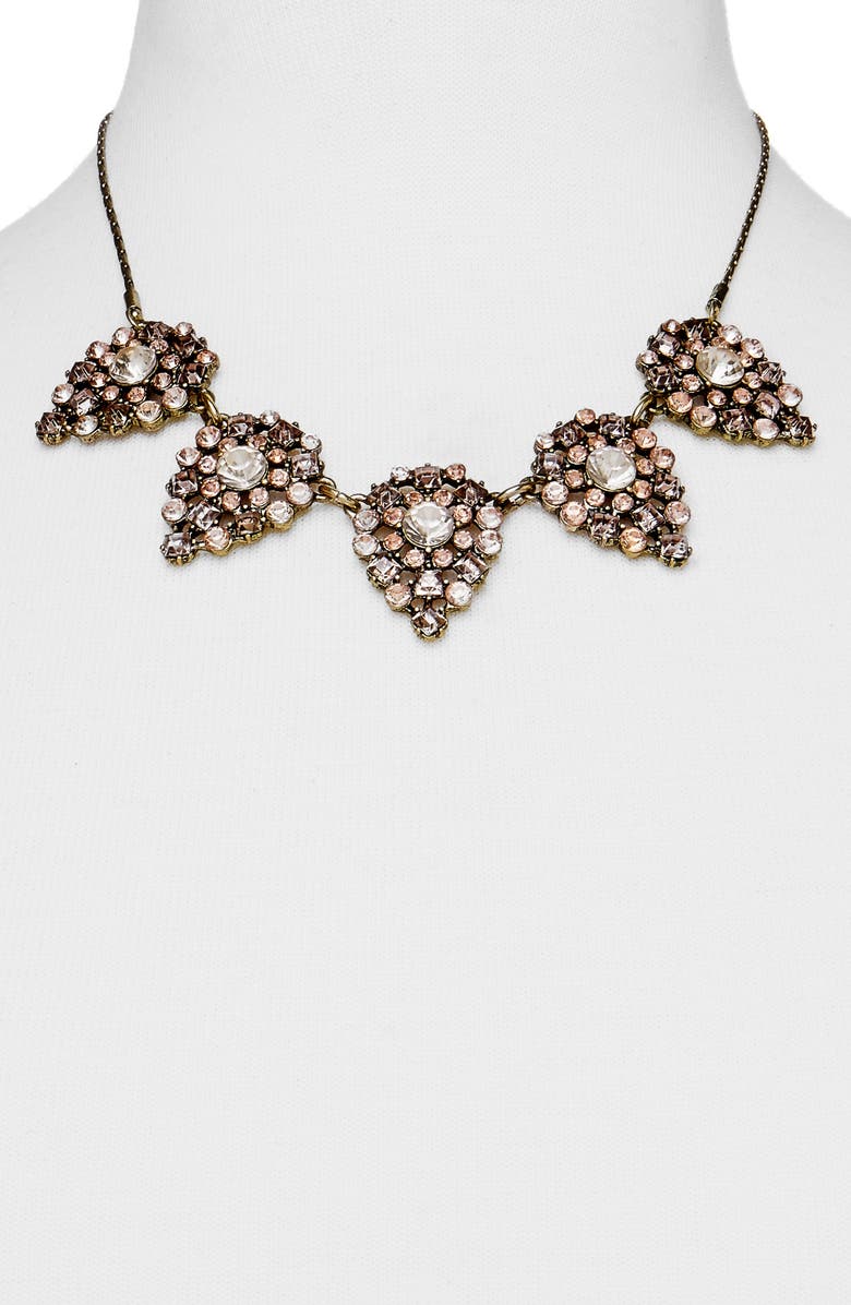 BaubleBar 'Frost' Crystal Teardrop Necklace, Alternate, color,