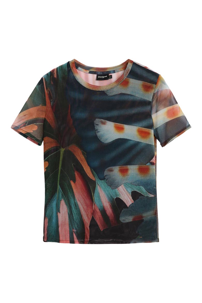 Lacroix Print T-Shirt, Alternate, color, BLUE MULTI