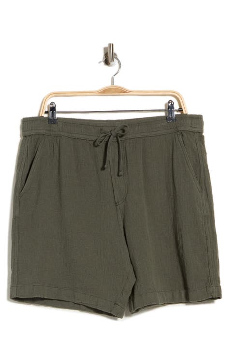 Pull-On Textured Short