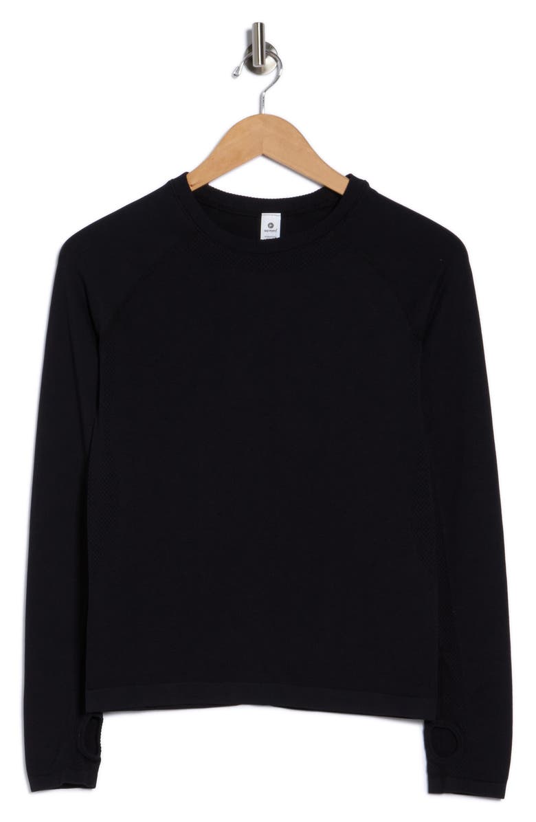 90 DEGREE BY REFLEX Zaia Long Sleeve Active Top, Alternate, color, 