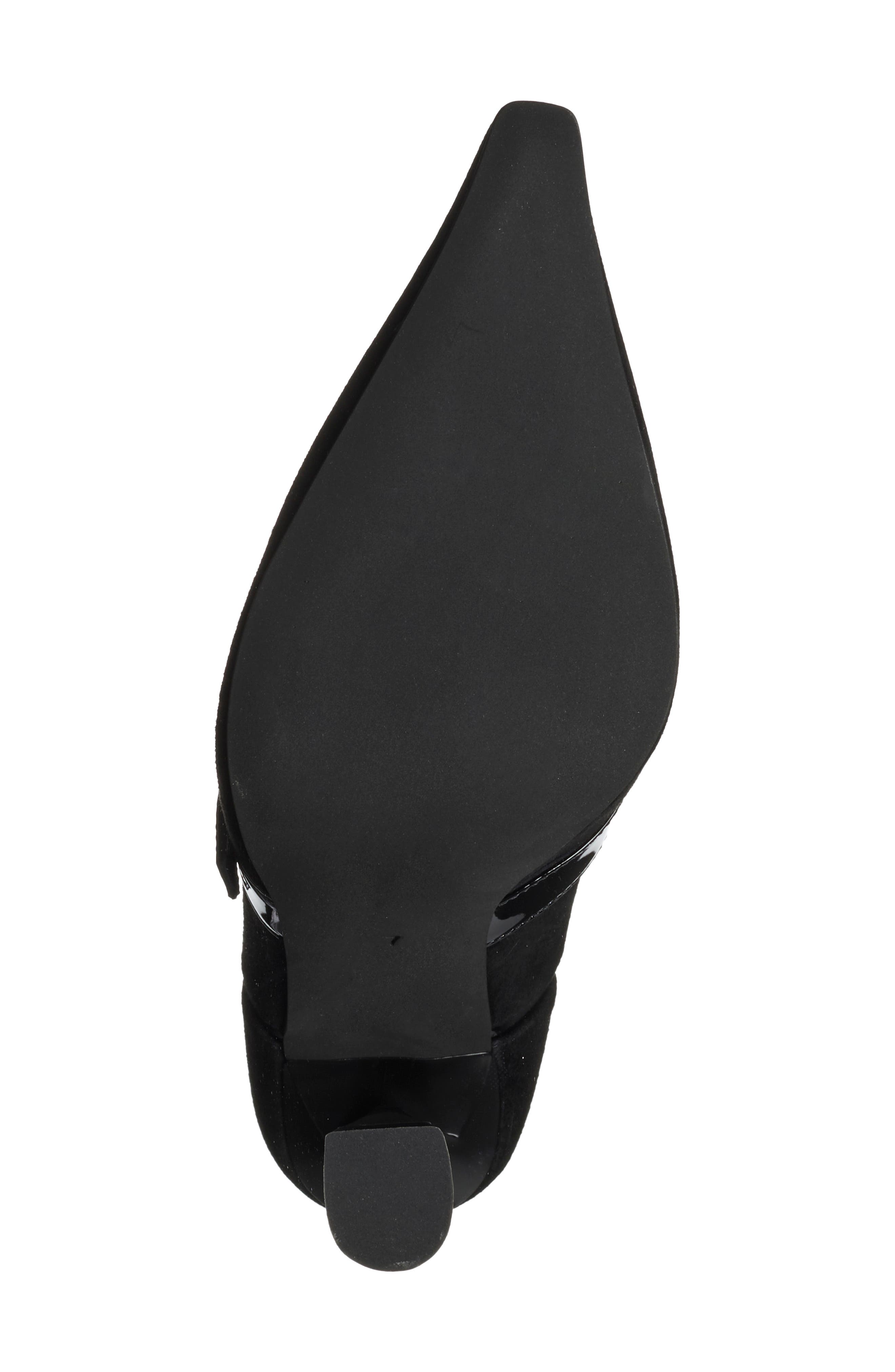 Dreyfus Pointed Toe Buckle Pump, Alternate, color, BLACK PATENT