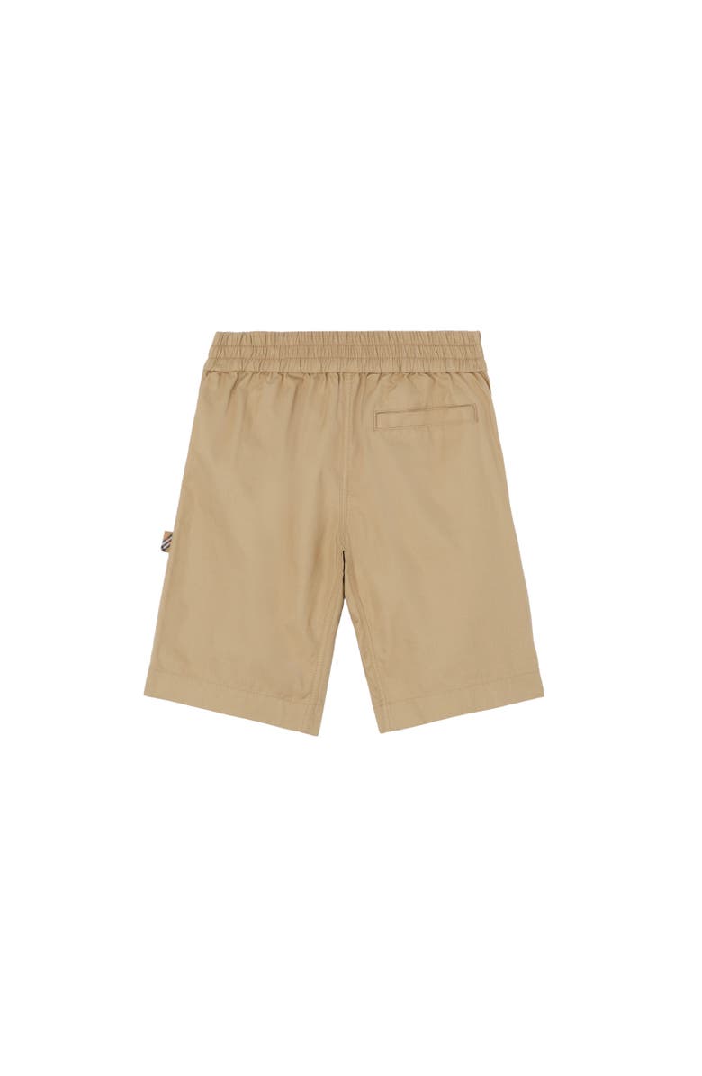 Burberry Cotton Twill Cargo Shorts, Alternate, color, Sand Beige