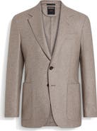 ZEGNA Couture Silk & Cashmere Sport Coat