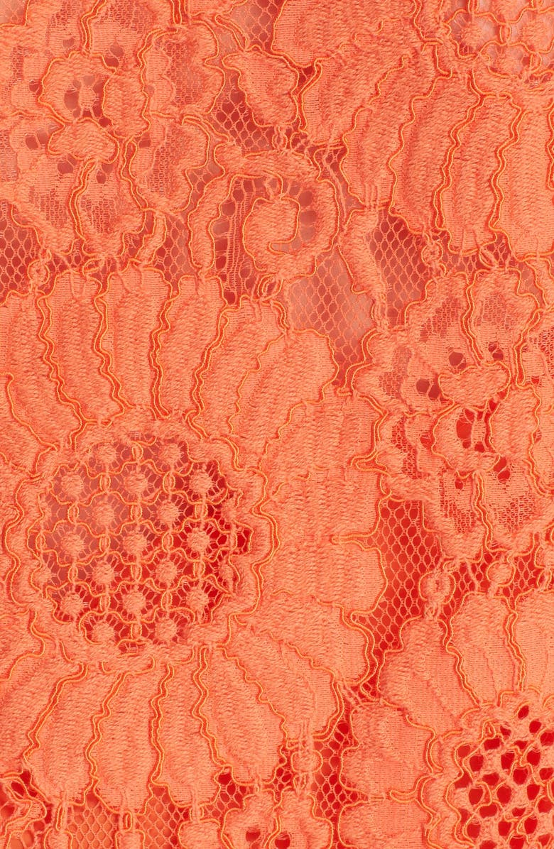 Trina Turk 'Janson' Short Sleeve Lace Top, Alternate, color, 